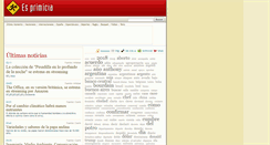 Desktop Screenshot of esprimicia.com