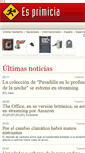 Mobile Screenshot of esprimicia.com